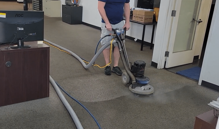 commercial carpet washing services