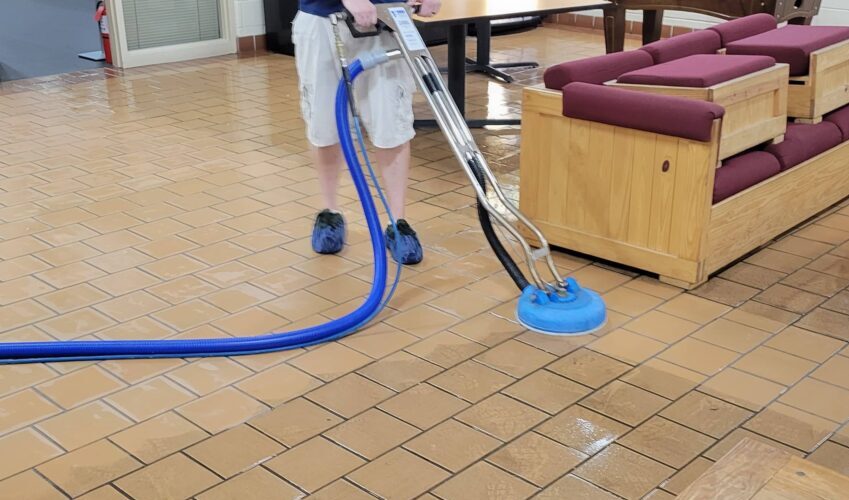 commercial tile grout cleaning services